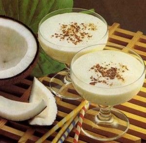 batido de coco